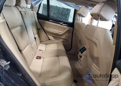 2015 BMW X3 xDrive28I from USA, damaged, VIN 5UXWX9C50F0D56847